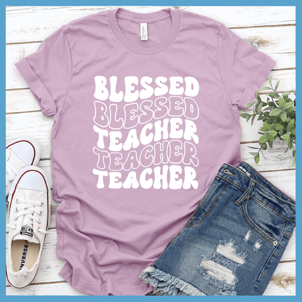 Blessed Teacher T-Shirt - Brooke & Belle