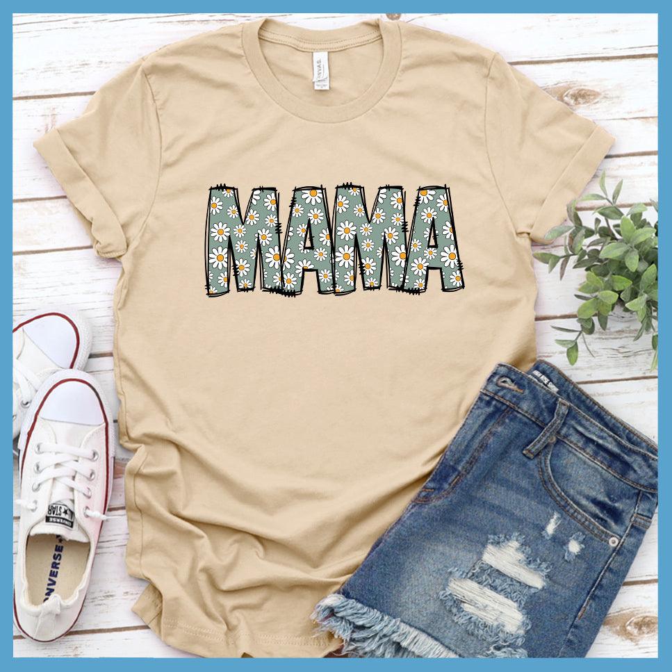 Mama Flower Retro T-Shirt Colored Edition - Brooke & Belle