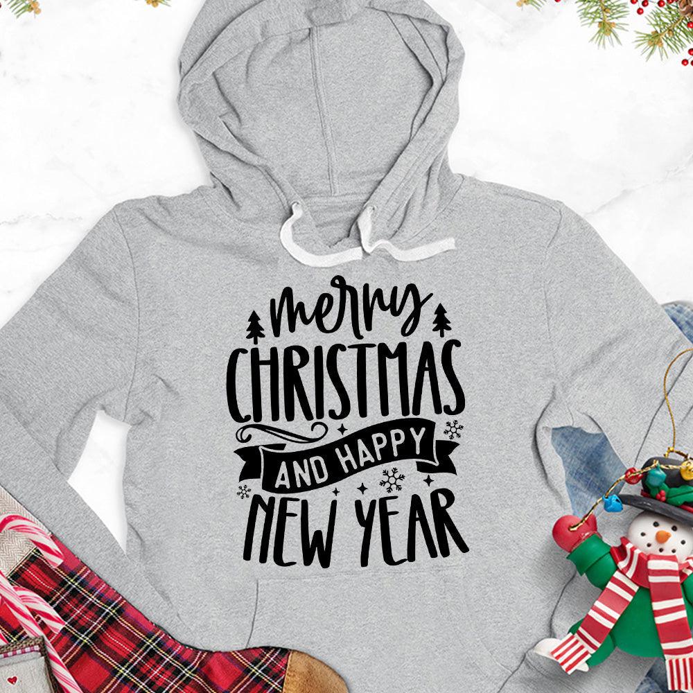 Merry Christmas And Happy New Year Hoodie - Brooke & Belle