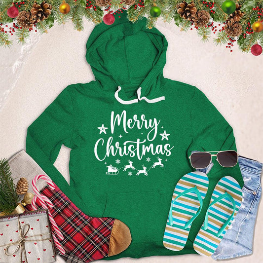 Merry Christmas Version 2 Hoodie - Brooke & Belle