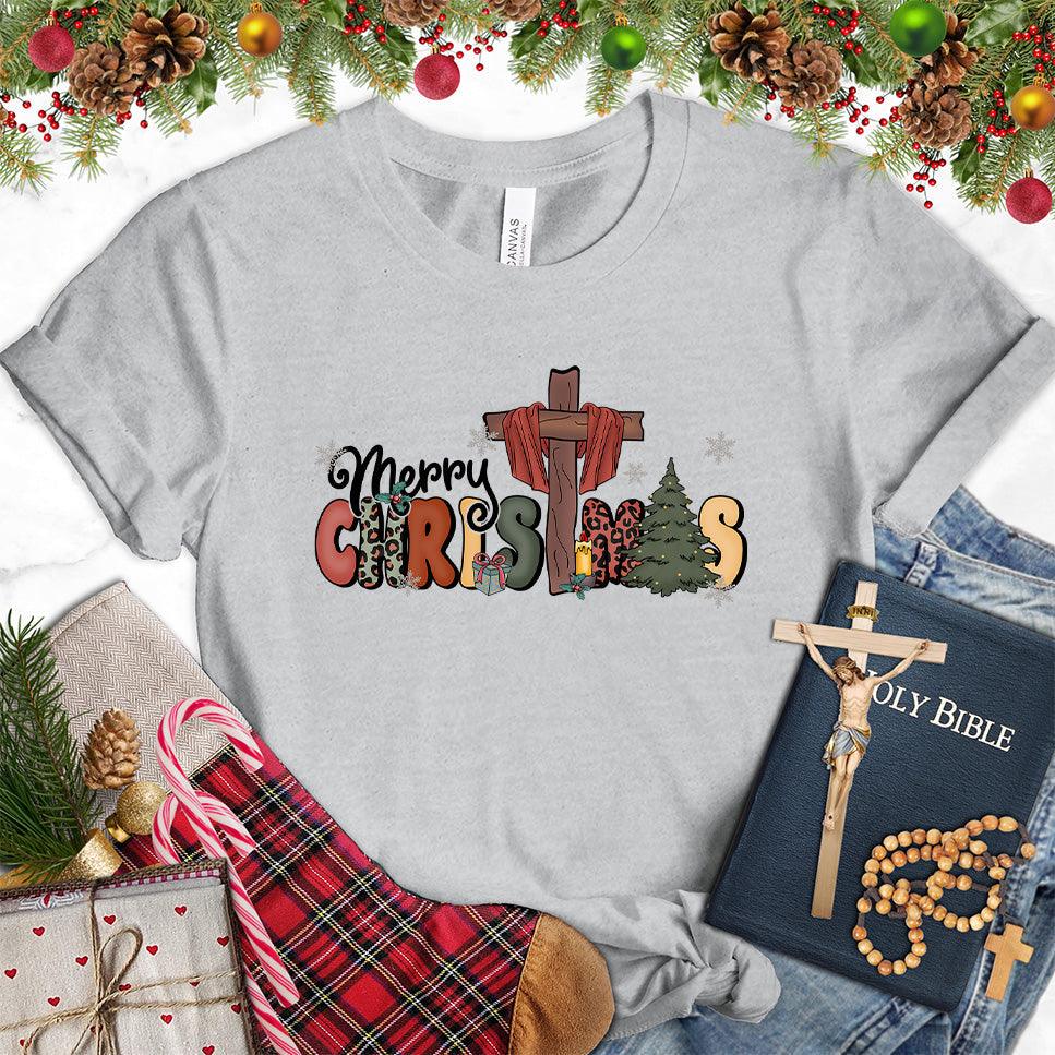 Merry Christmas Version 4 Colored Edition T-Shirt - Brooke & Belle