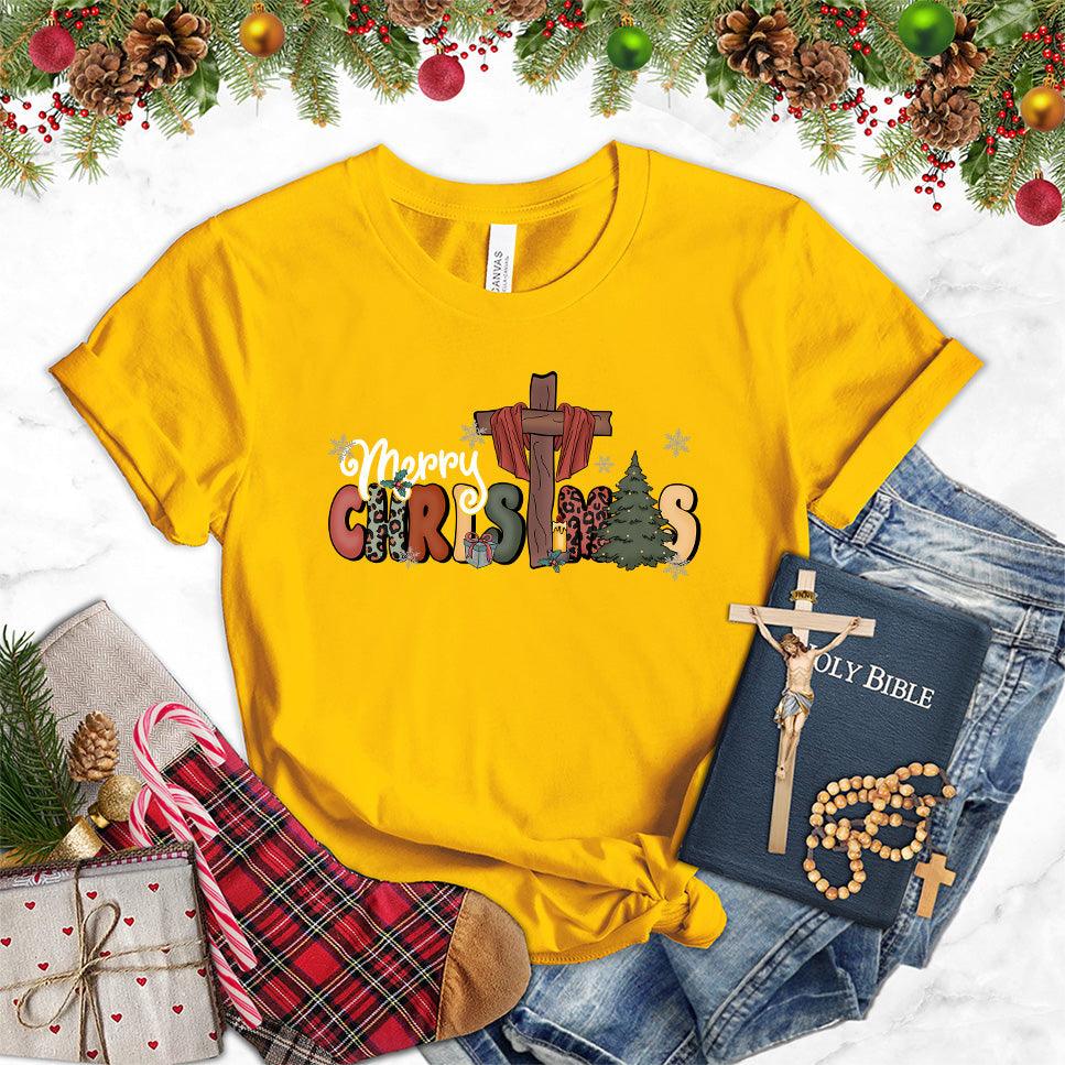 Merry Christmas Version 4 Colored Edition T-Shirt - Brooke & Belle