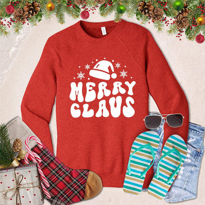 Merry Claus Sweatshirt - Brooke & Belle