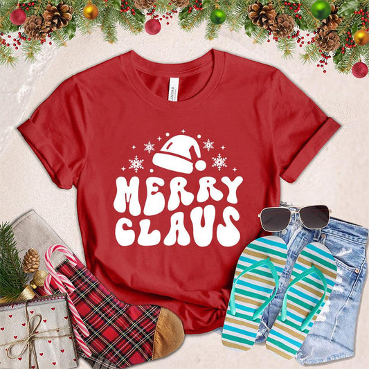 Merry Claus T-Shirt - Brooke & Belle