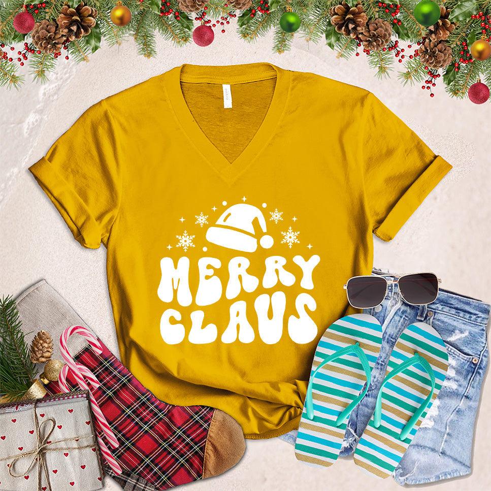 Merry Claus V-Neck - Brooke & Belle