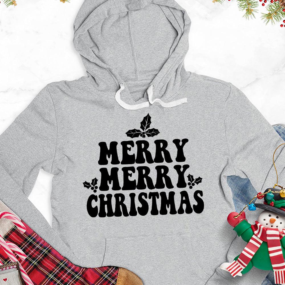 Merry Merry Christmas Version 2 Hoodie - Brooke & Belle