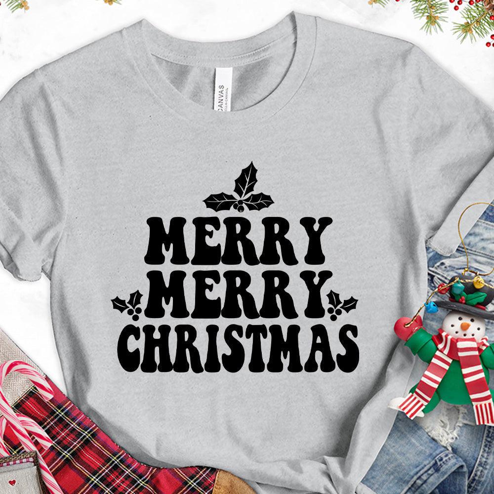 Merry Merry Christmas Version 2 T-Shirt - Brooke & Belle