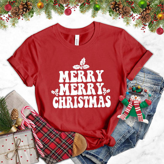 Merry Merry Christmas Version 2 T-Shirt - Brooke & Belle