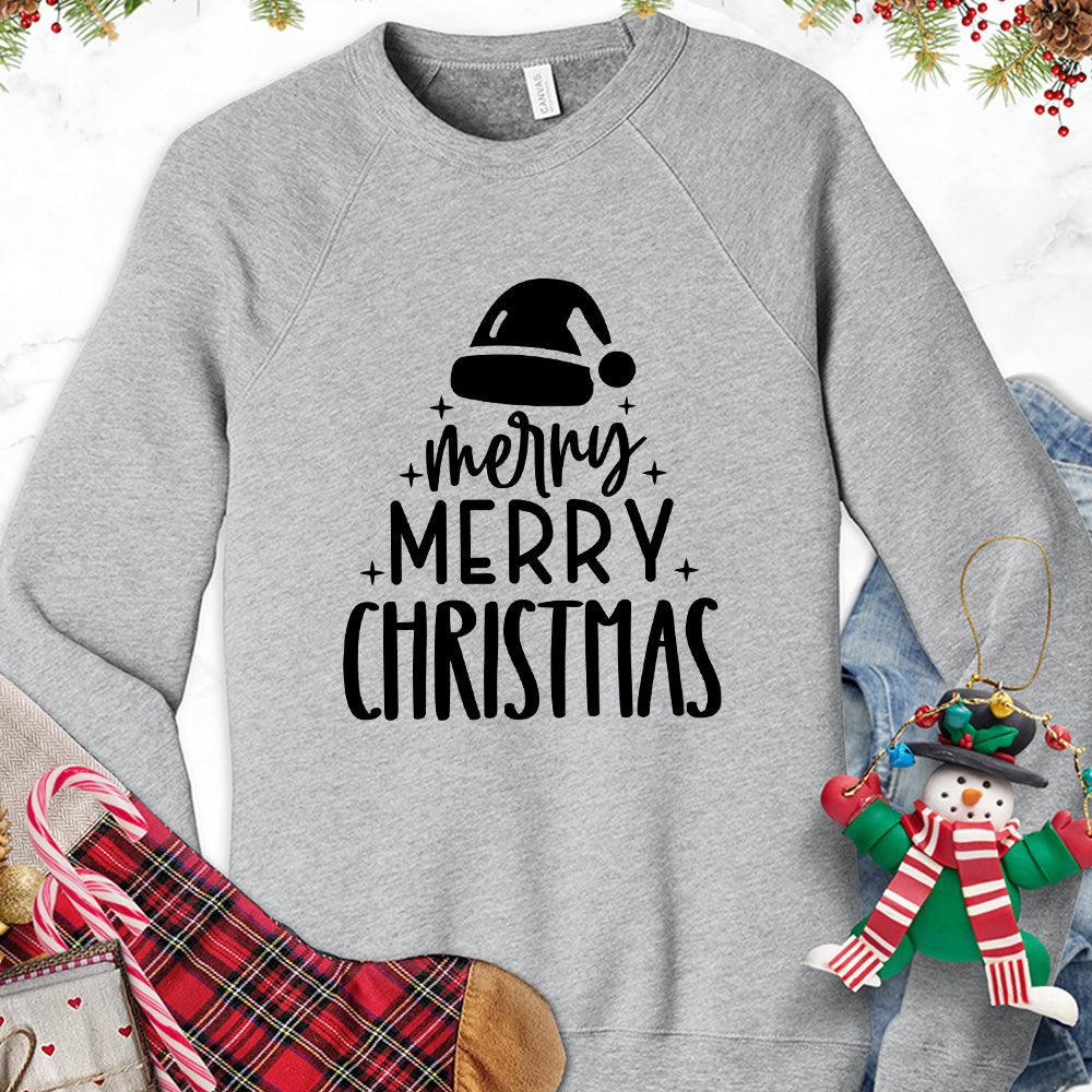 Merry Merry Christmas Sweatshirt - Brooke & Belle