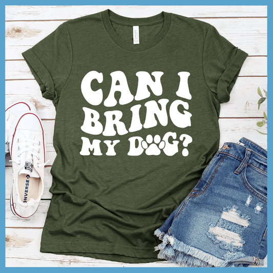 Can I Bring My Dog Retro T-Shirt - Brooke & Belle