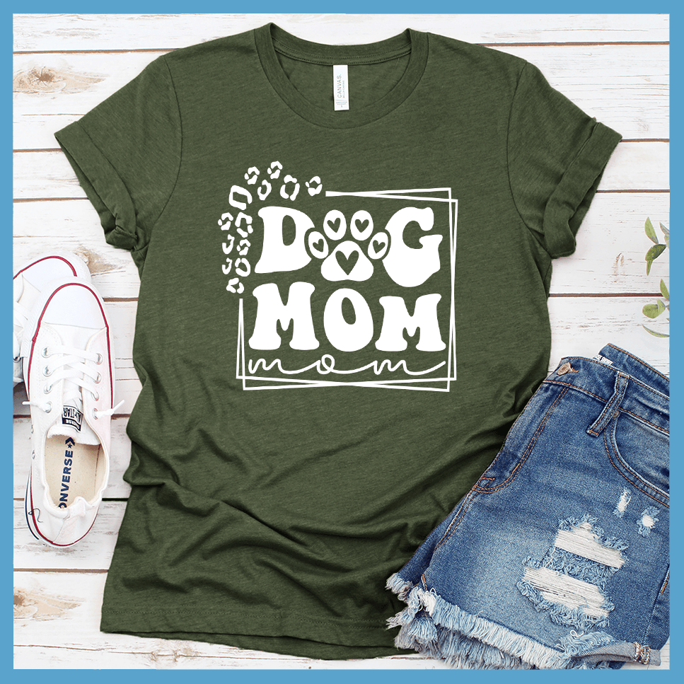 Dog Mom Retro T-Shirt - Brooke & Belle