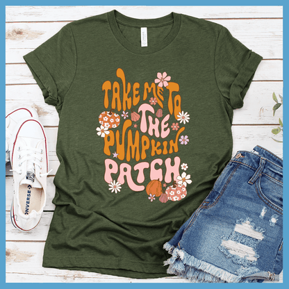 Take Me To The Pumpkin Patch T-Shirt Colored Edition - Brooke & Belle