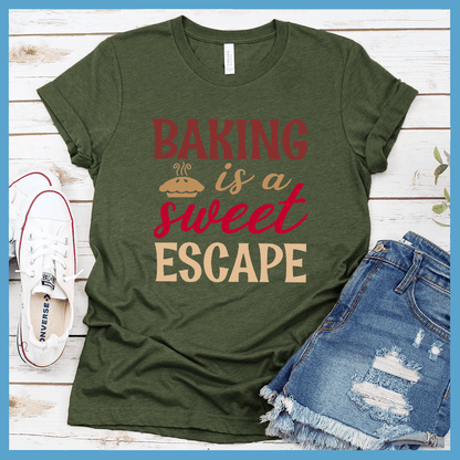 Baking Is A Sweet Escape T-Shirt Colored Edition