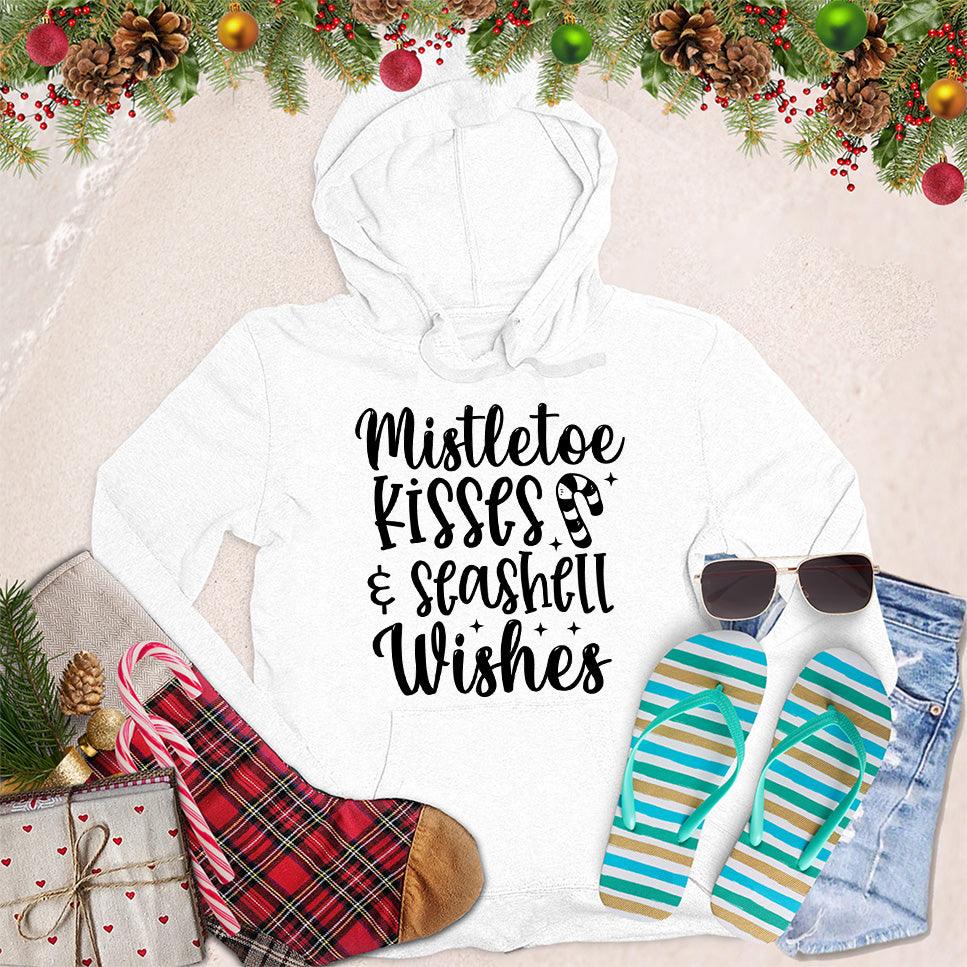 Mistletoe Kisses And Seashell Wishes Hoodie - Brooke & Belle