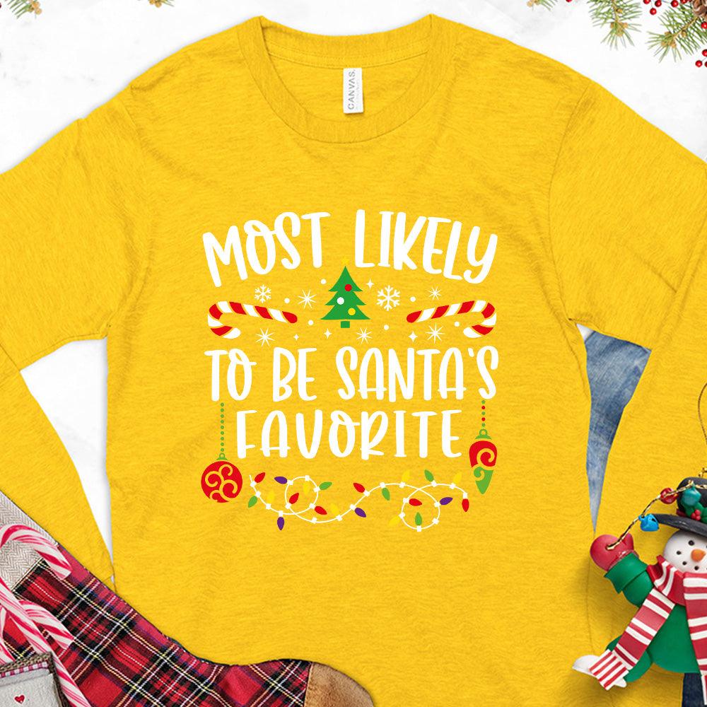 Most Likely To Colored Edition Personalized Long Sleeves - Brooke & Belle