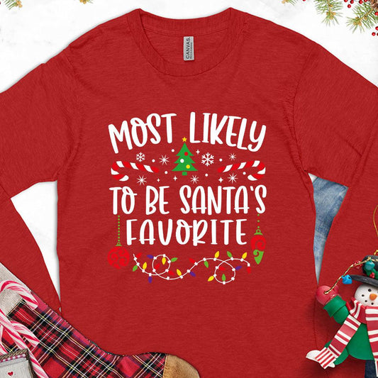 Most Likely To Colored Edition Personalized Long Sleeves - Brooke & Belle