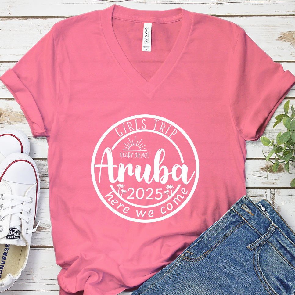 Girls Trip Aruba 2025 V-neck