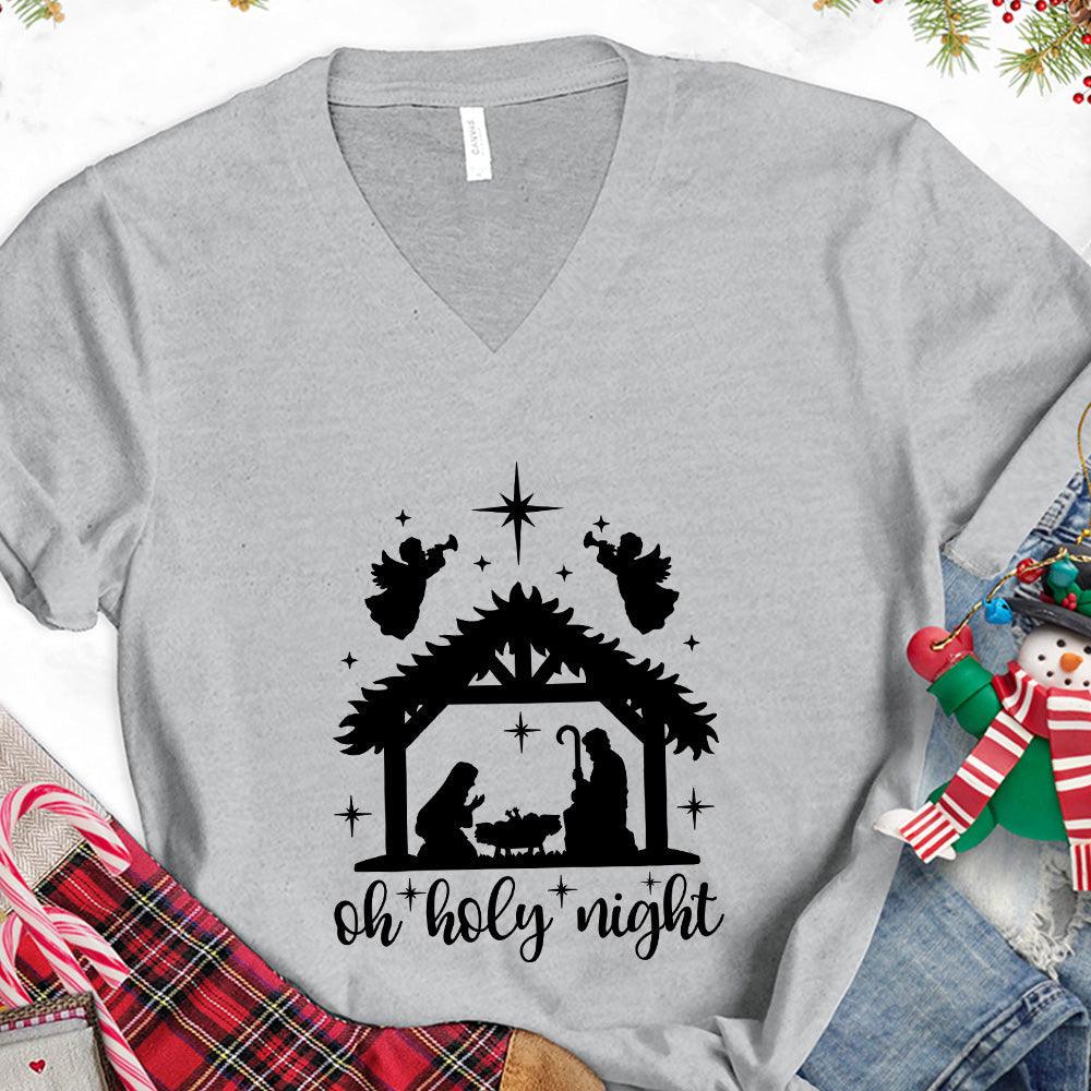 Oh Holy Night V-Neck - Brooke & Belle