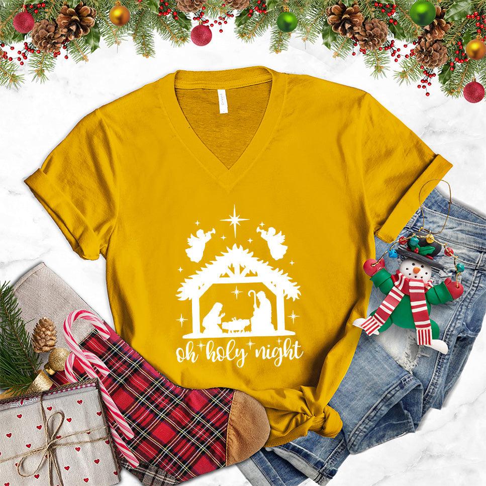 Oh Holy Night V-Neck - Brooke & Belle