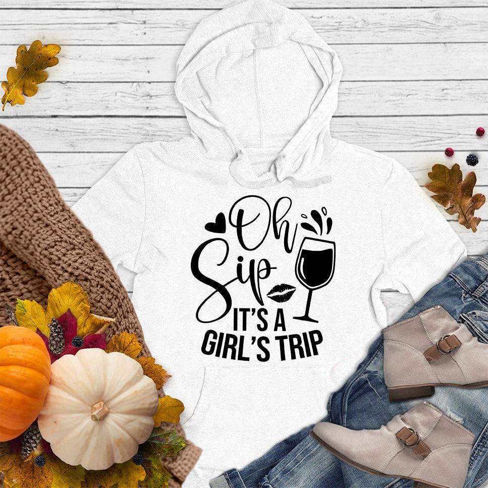 Oh Sip It's A Girl's Trip Hoodie - Brooke & Belle