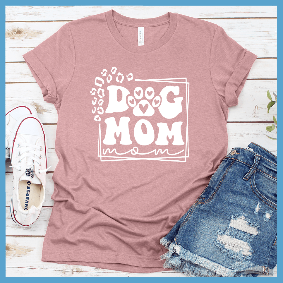 Dog Mom Retro T-Shirt - Brooke & Belle