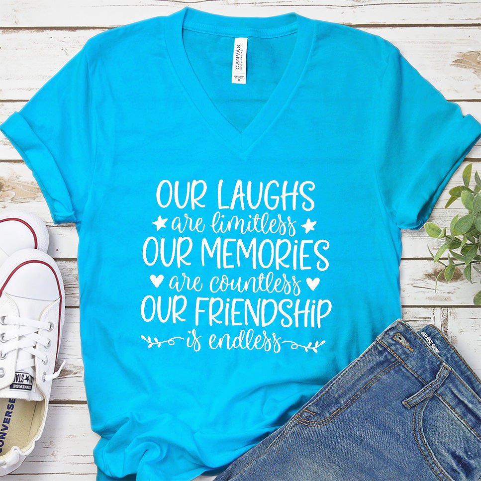 Our Laughs Are Limitless V-neck