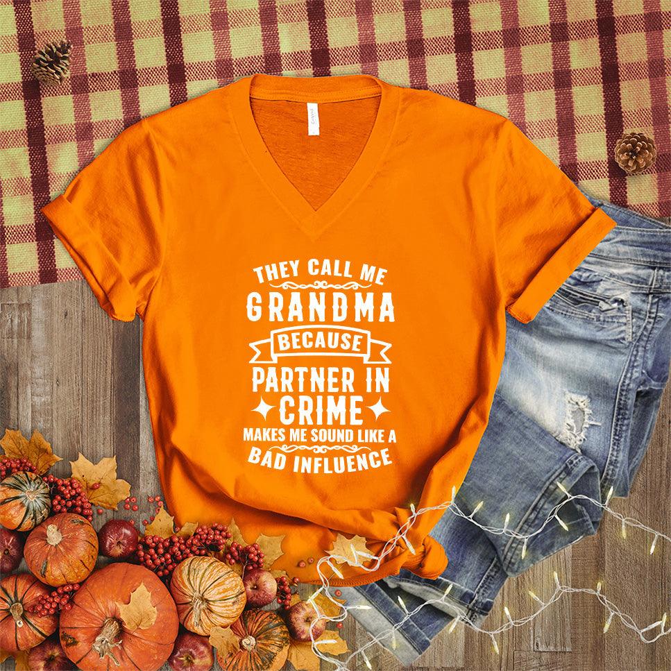 Partner In Crime Grandma V-Neck - Brooke & Belle