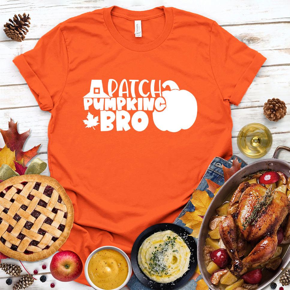 Patch Pumpking Bro T-Shirt - Brooke & Belle