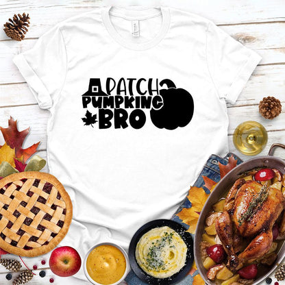 Patch Pumpking Bro T-Shirt - Brooke & Belle