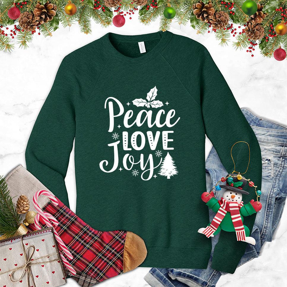 Peace Love Joy Sweatshirt - Brooke & Belle