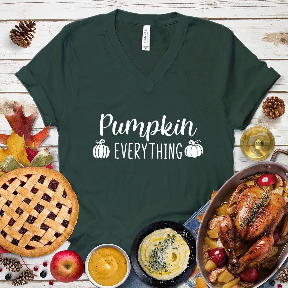 Pumpkin Everything V-Neck - Brooke & Belle