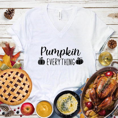 Pumpkin Everything V-Neck - Brooke & Belle