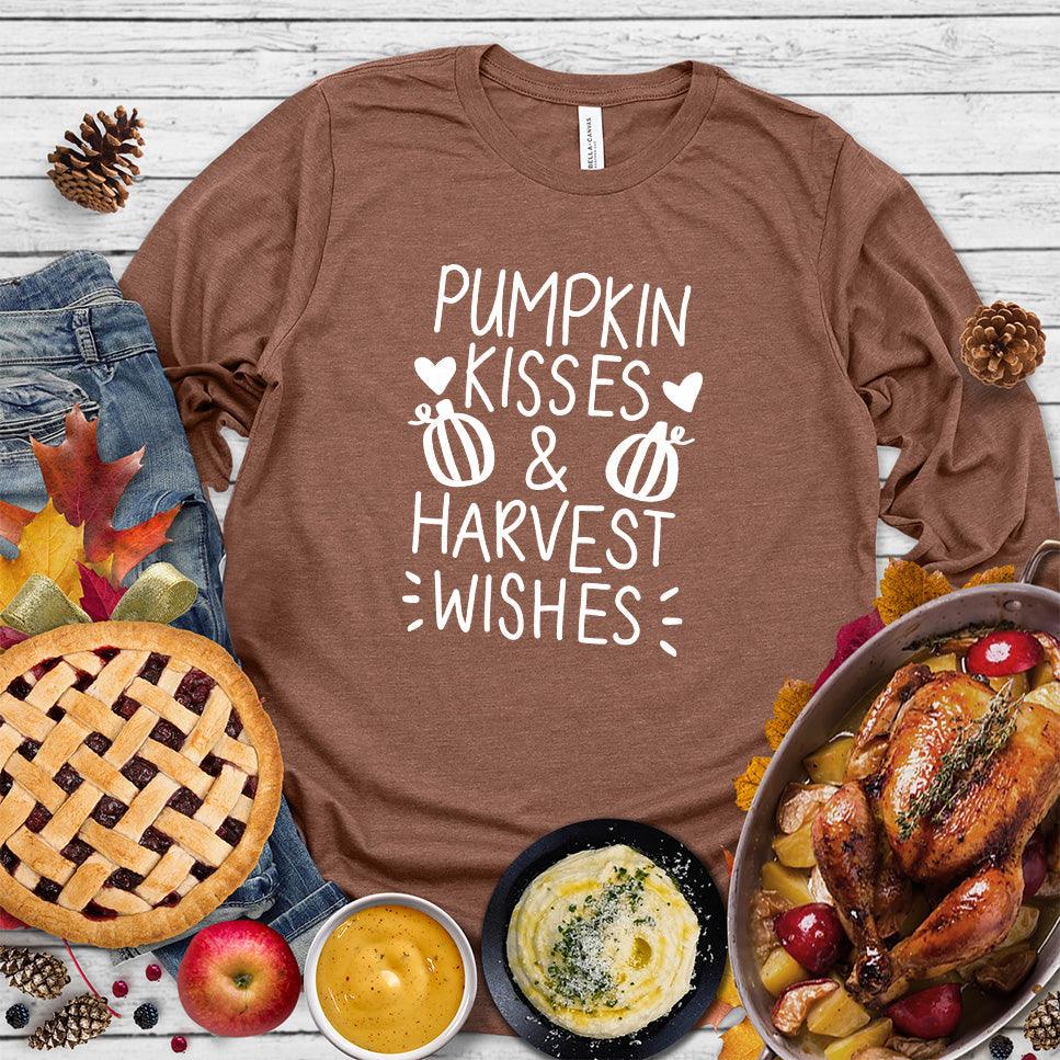 Pumpkin Kisses and Harvest Wishes Long Sleeves - Brooke & Belle