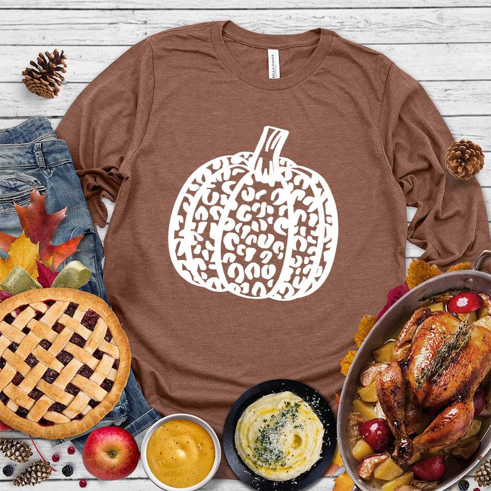 Pumpkin Leopard Long Sleeves - Brooke & Belle