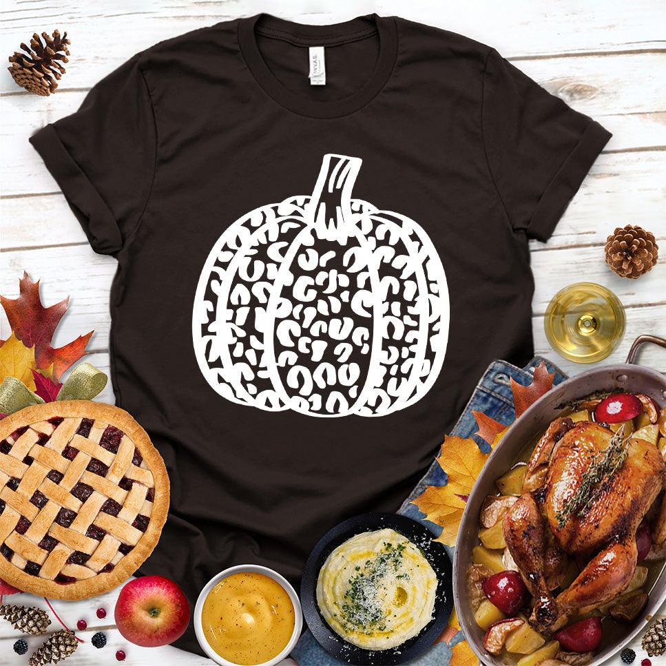 Pumpkin Leopard T-Shirt - Brooke & Belle