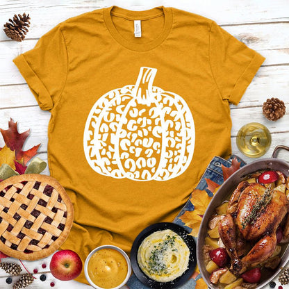 Pumpkin Leopard T-Shirt - Brooke & Belle