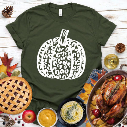 Pumpkin Leopard T-Shirt - Brooke & Belle