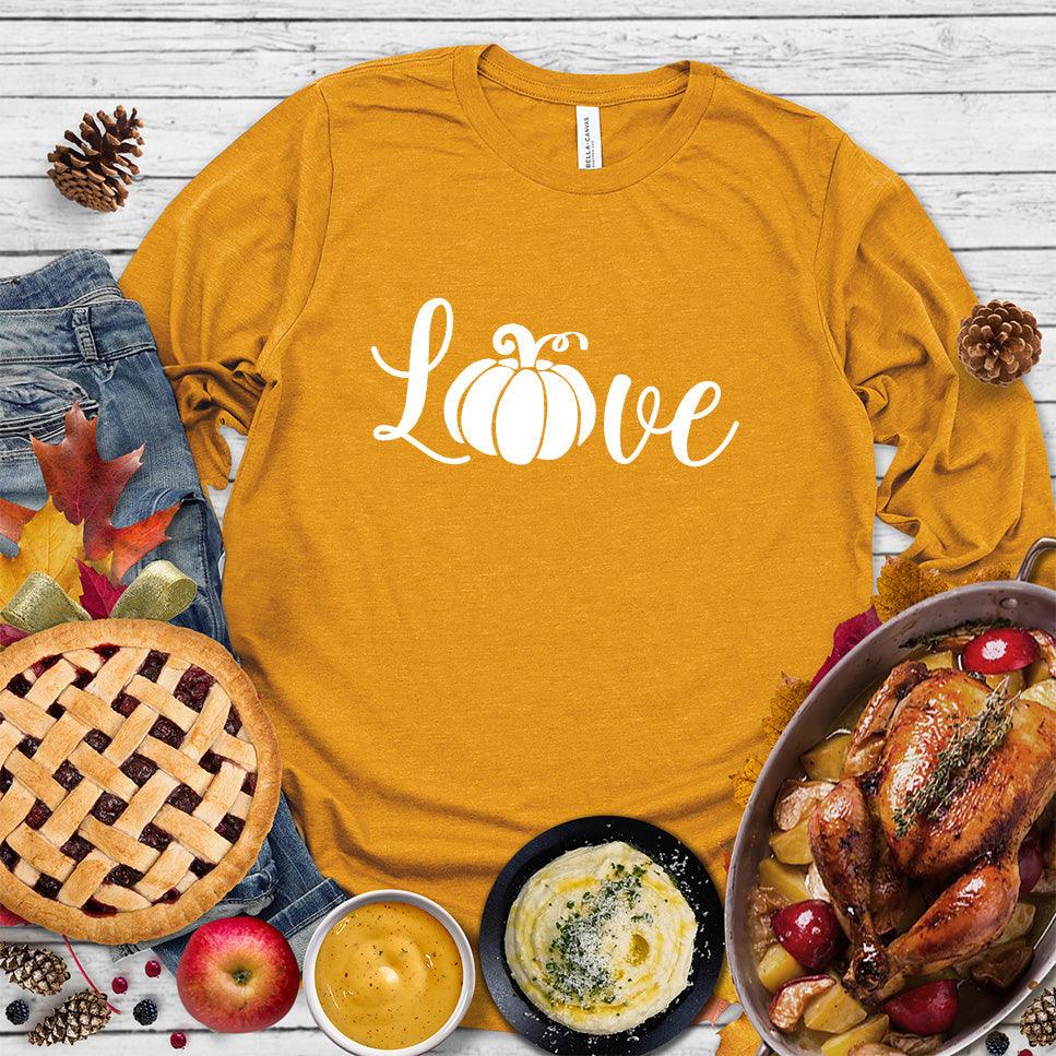 Pumpkin Love Long Sleeves - Brooke & Belle