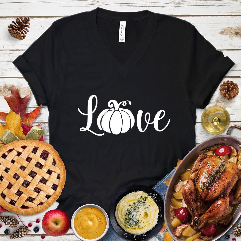 Pumpkin Love V-Neck - Brooke & Belle