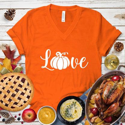 Pumpkin Love V-Neck - Brooke & Belle