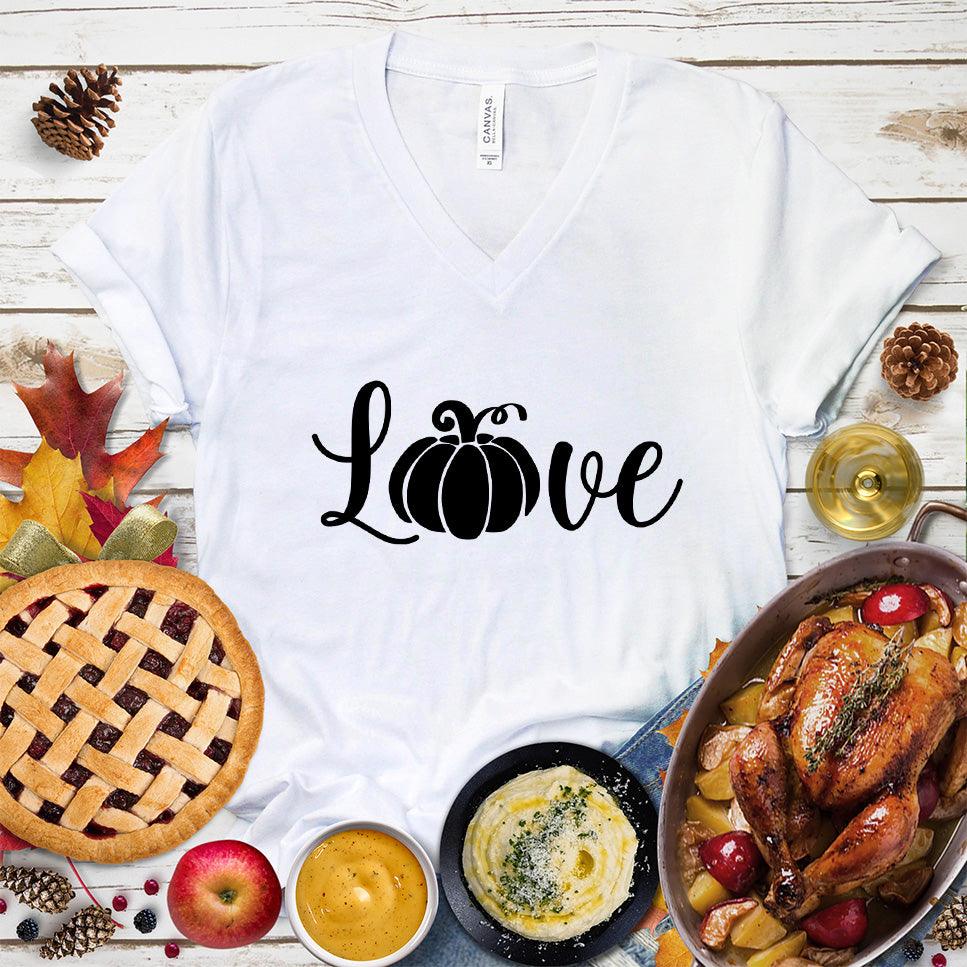 Pumpkin Love V-Neck - Brooke & Belle