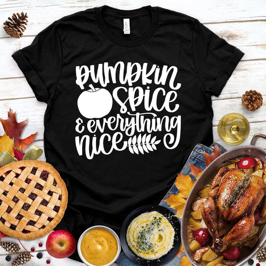 Pumpkin Spice And Everything Nice Version 2 T-Shirt - Brooke & Belle