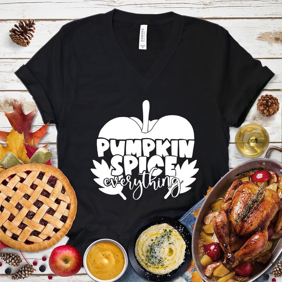 Pumpkin Spice Everything V-Neck - Brooke & Belle