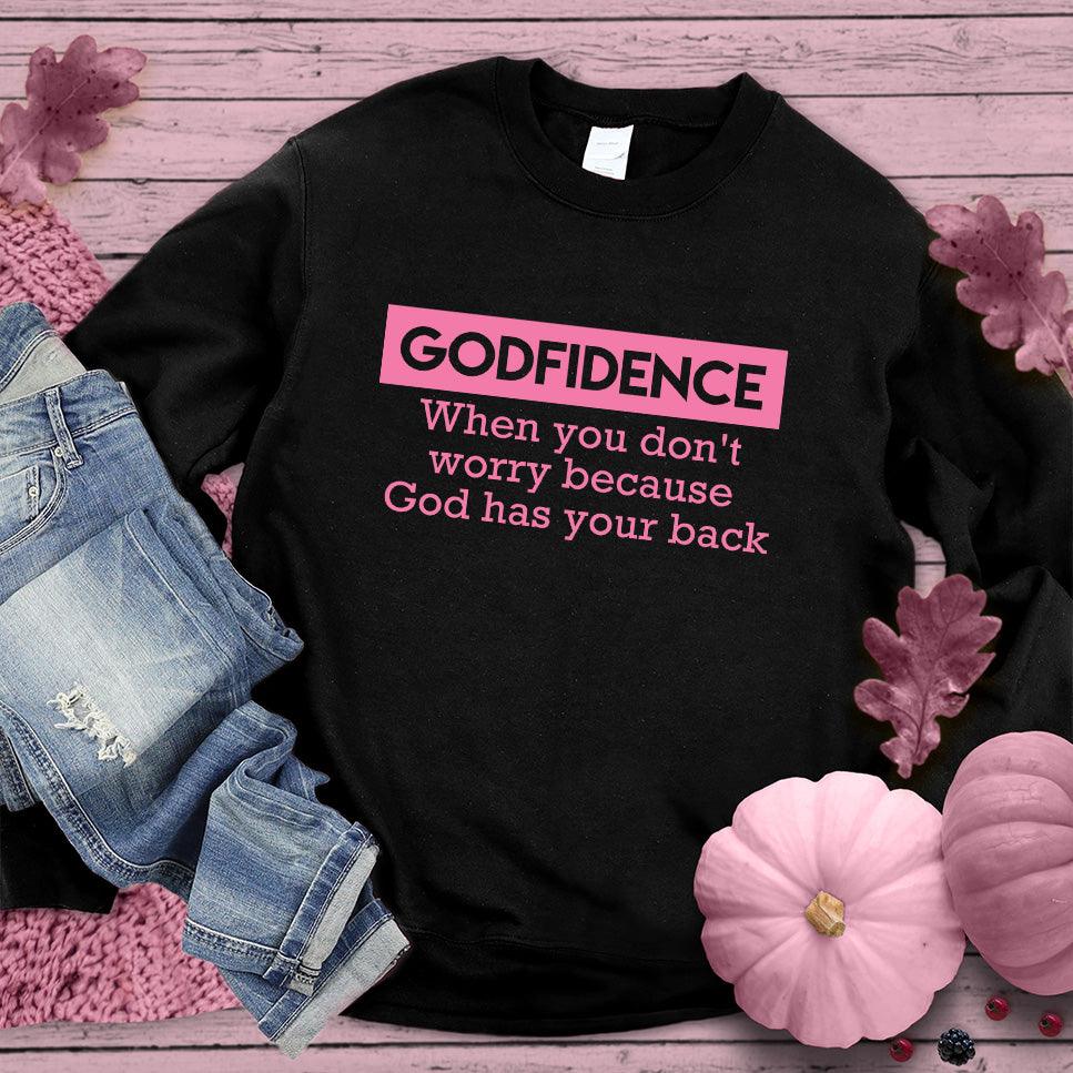 Godfidence Version 2 Sweatshirt Pink Edition - Brooke & Belle