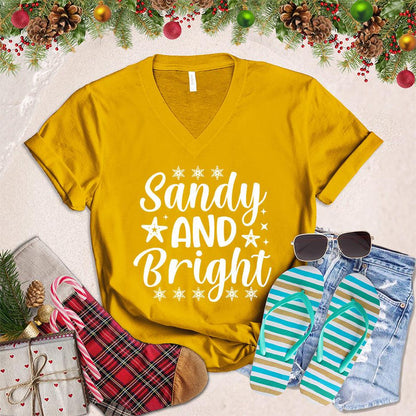 Sandy And Bright V-Neck - Brooke & Belle