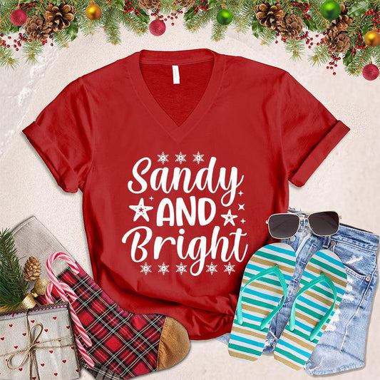 Sandy And Bright V-Neck - Brooke & Belle