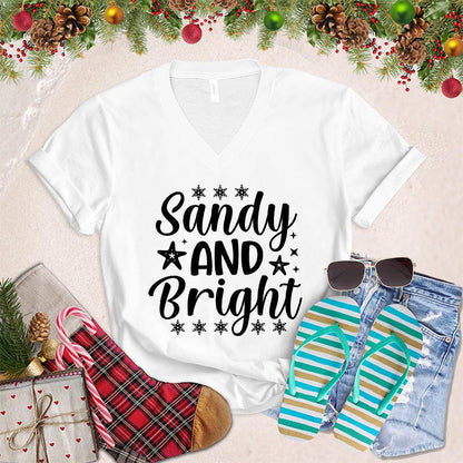 Sandy And Bright V-Neck - Brooke & Belle