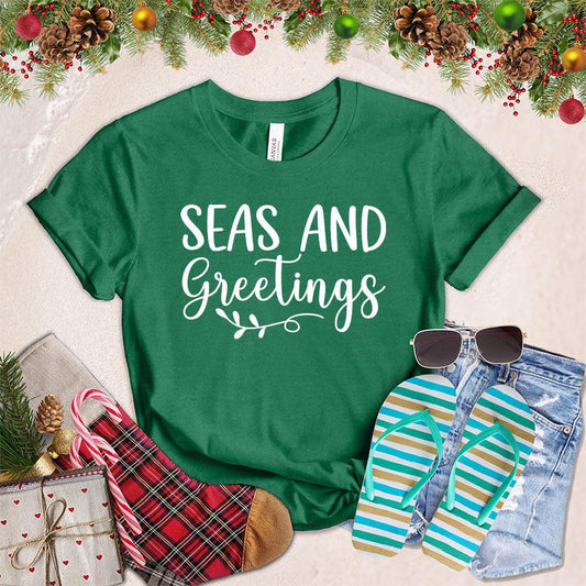 Seas And Greetings T-Shirt - Brooke & Belle