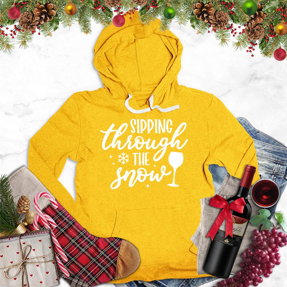 Sipping Through The Snow Hoodie - Brooke & Belle