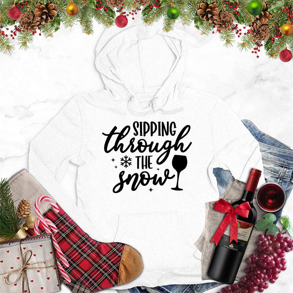 Sipping Through The Snow Hoodie - Brooke & Belle